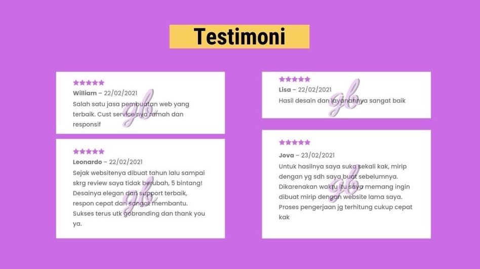 Web Development - Jasa Pembuatan Website Company Profile / Jasa Website Online Shop - 9