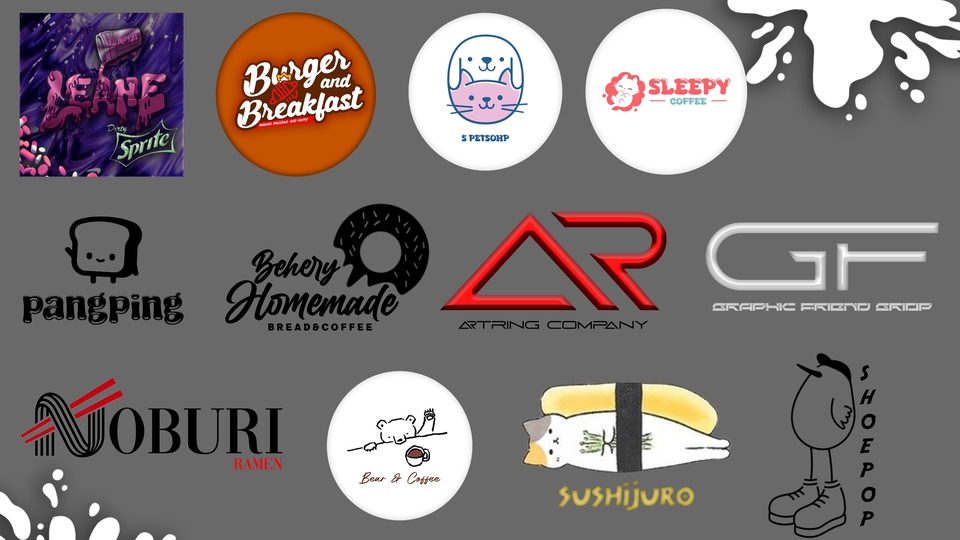 Logo - ออกเเบบ logo - 1