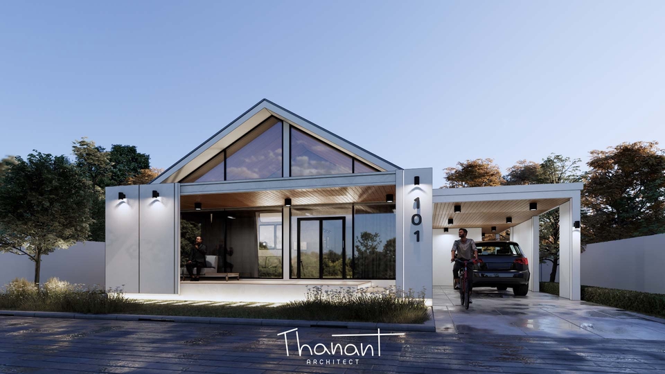 ออกแบบตกแต่งภายในและภายนอก - รับออกแบบตกแต่งภายนอก และ ภายใน ออกแบบ 3D persrective - 30