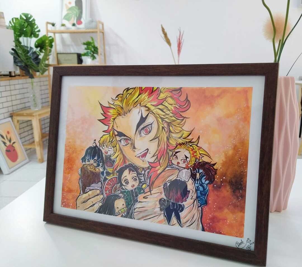 วาดแฟนอาร์ต - ภาพดิจิตอลเเละภาพสีน้ำ - 13