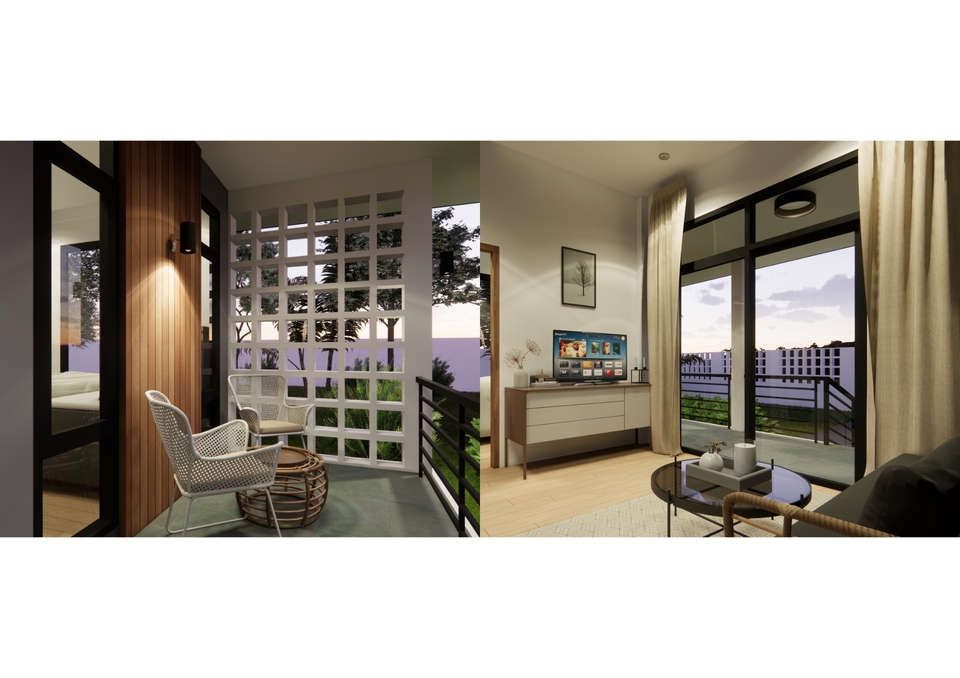 ออกแบบบ้าน 3 มิติ perspective รับทำภาพ 3D โมเดลบ้านสวย ราคาถูก