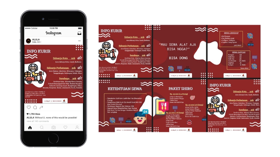 Banner Online - DESAIN FEED INSTAGRAM SIMPLE UNIK UNTUK SMALL BUSINESS ANDA - 1
