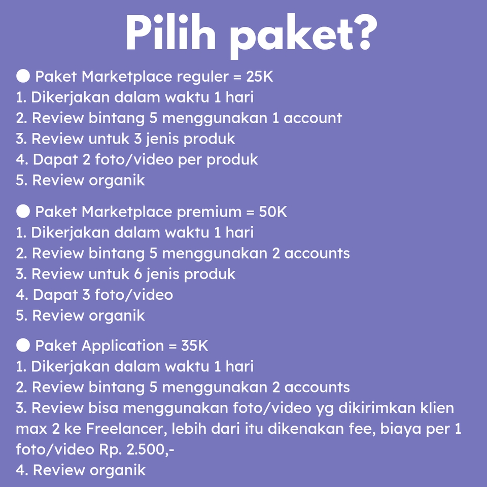 Memberi Review - Marketplace & Application Review & Rating Services - 4