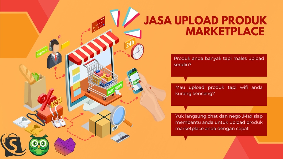 Update Produk Toko Online - JASA UPLOAD PRODUK MARKETPLACE CEPAT DAN RAPIH - 1