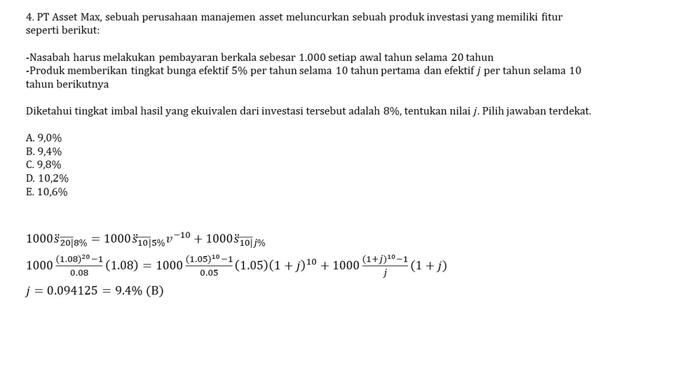 Jasa Lainnya - Jasa Buat Pembahasan/Jawaban Soal Matematika - 5