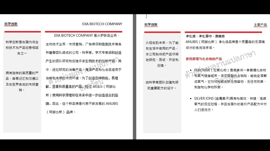 แปลภาษา - รับแปล จีน > ไทย/อังกฤษ > จีน (泰中翻译) ราคากันเอง รวดเร็วทันใจ - 4