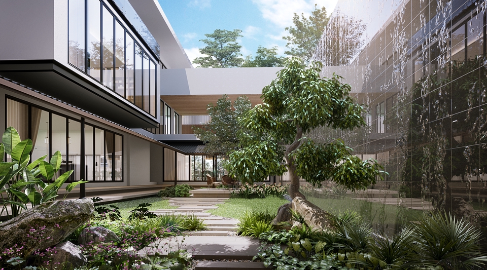 3D Perspective - interior and exterior perspective - 25
