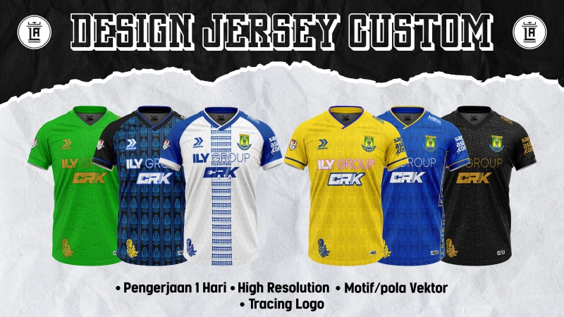 Desain Kaos & Motif - DESIGN JERSEY CUSTOM WAKTU PENGERJAAN 1 HARI - 4