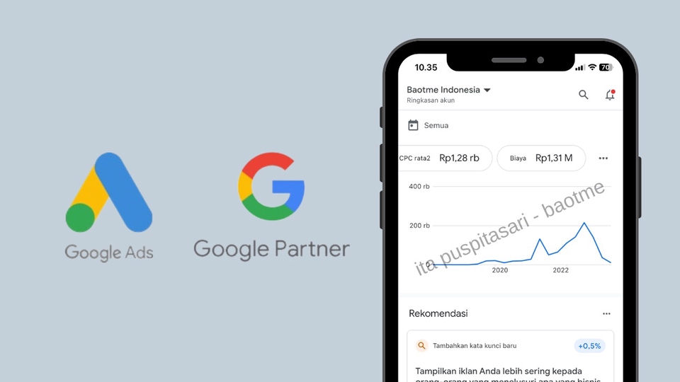 Jasa Google Ads (AdWords) / Iklan Google - Jasa Iklan Google Ads Profesional (Google Partner) 1 Hari Jadi!
