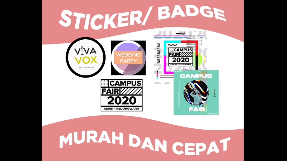 Logo - DESIGN STIKER, BADGE, ATAU LOGO MURAH DAN CEPAT - 1