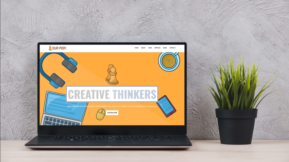 Web Development - Jasa Pembuatan Website Menarik Menggunakan Wordpress Dengan Design Yang Oke Punya - 1