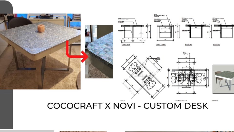 CAD Drawing - Gambar Kerja Furniture - 5