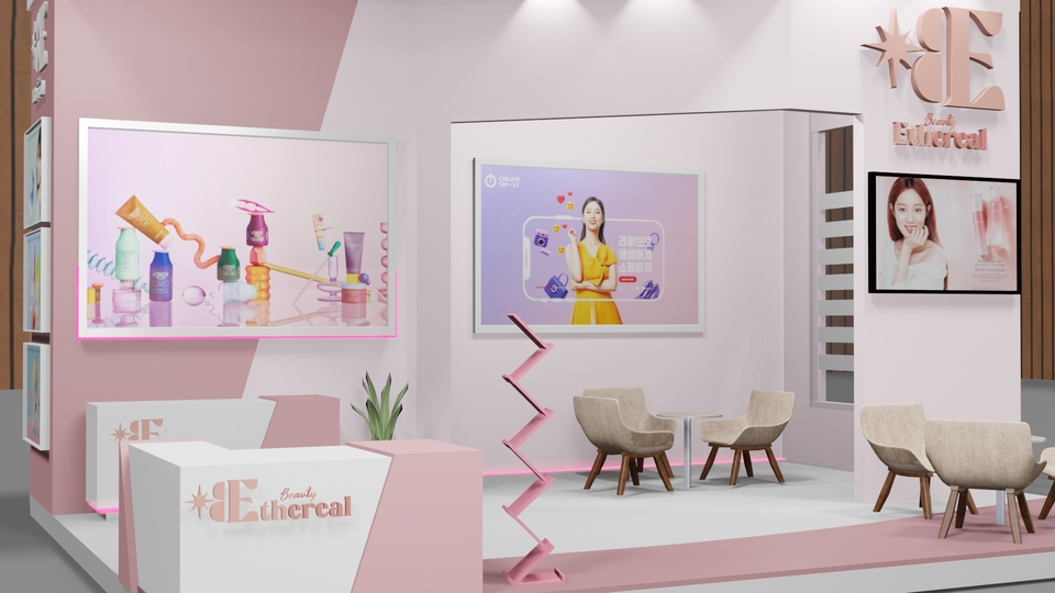 3D & Perspektif - 3D Modeling Booth Design - 6