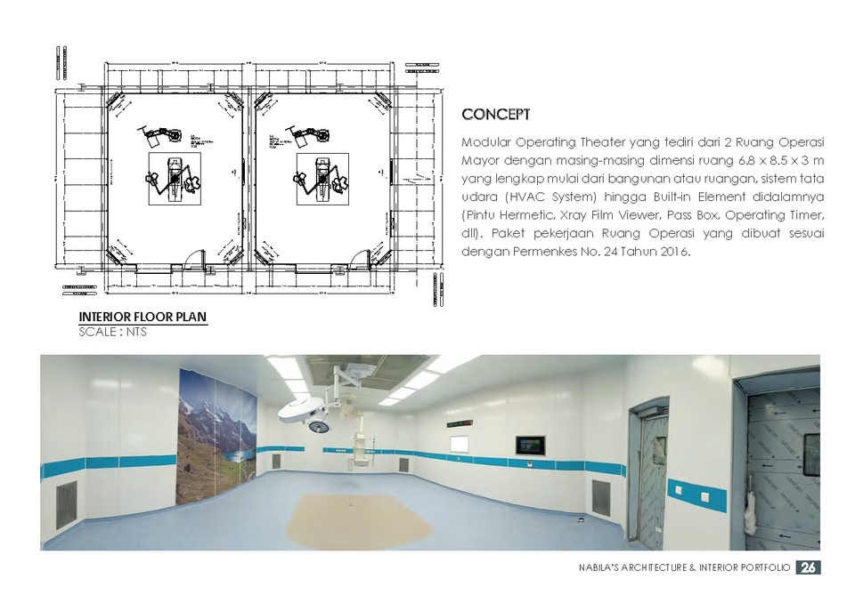 CAD Drawing - Jasa Desain Arsitektur MOT (Modular Operating Theatre) - 11