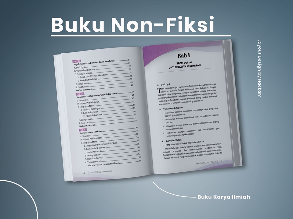 Digital Printing - Format Layouting Majalah, Buku non fiksi Preofesional - 6