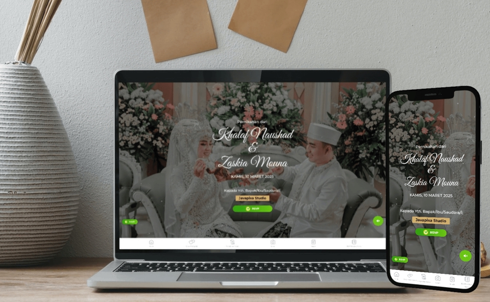 Web Development - Desain Undangan Pernikahan Digital - 4
