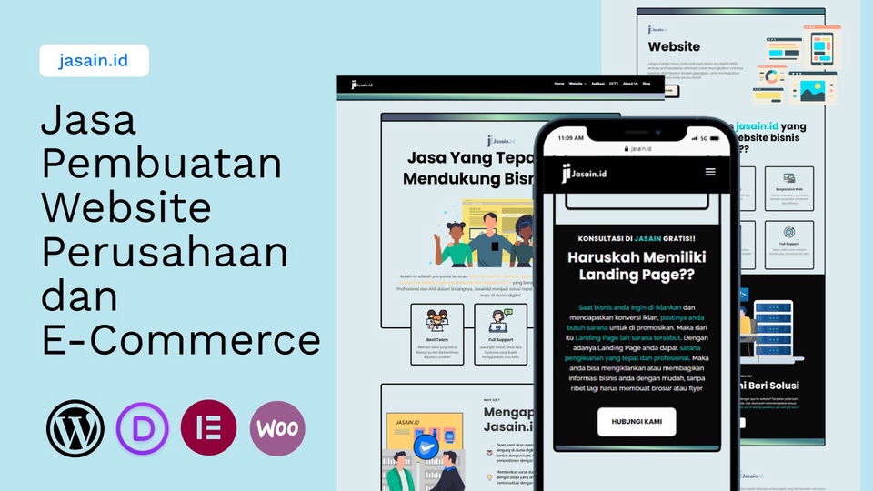 Web Development - Jasa Pembuatan Website Company Profile ,Website Toko Online, Berita, dll. Profesional Website Design - 1