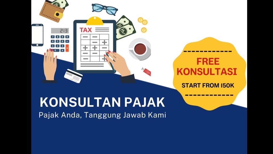 Akuntansi dan Keuangan - Jasa Laporan Keuangan & Konsultasi Perpajakan (FREE KONSULTASI) - 1