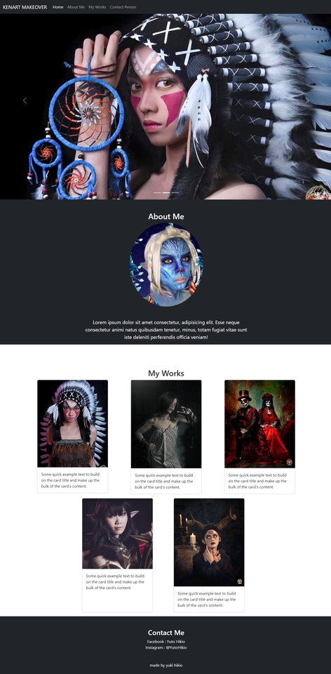 Desain Web - Desain tampilan web html - 2