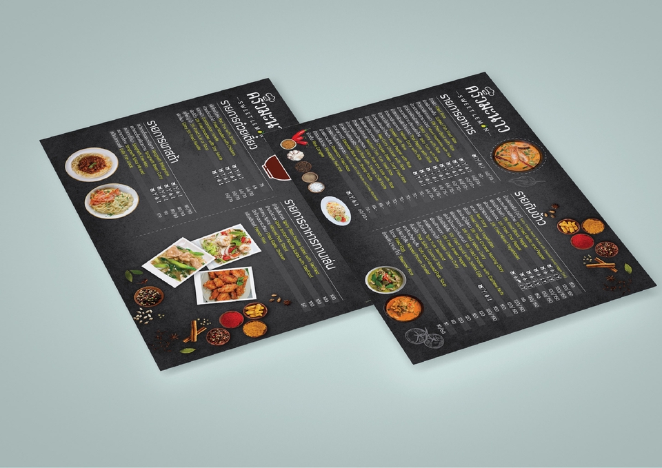 สื่อสิ่งพิมพ์และนามบัตร - รับออกแบบ โบว์ชัวร์ แผ่นพับ - 12