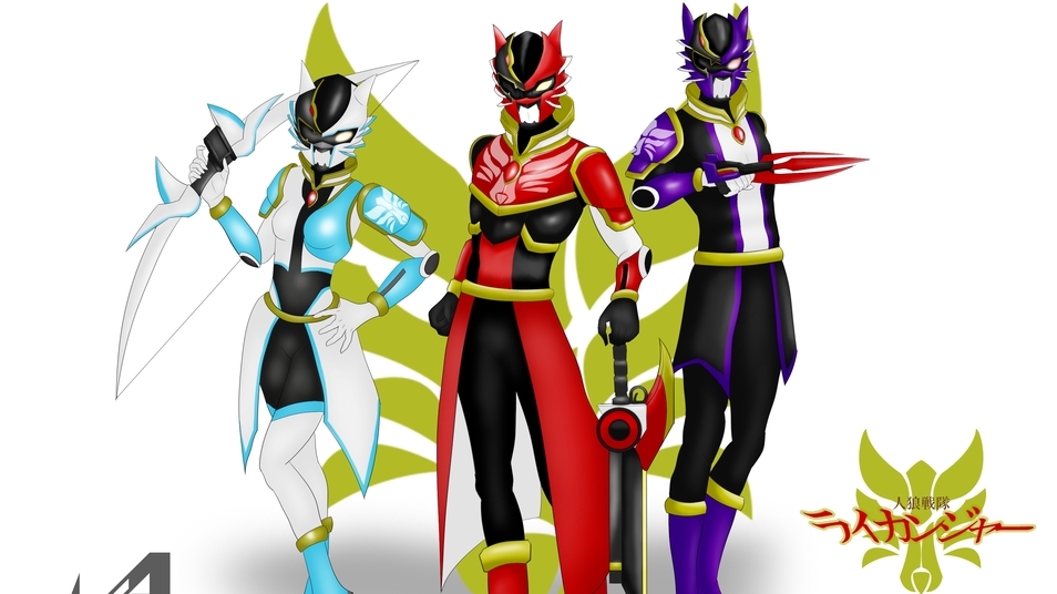 Desain Karakter - Illustrasi Tokusatsu Heroes, any Superheroes Fan-art Dan Original character superhero (anime style) - 5