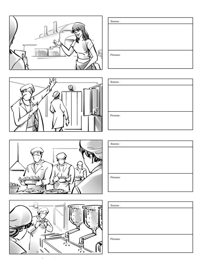 วาด/ออกแบบสตอรี่บอร์ด - Storyboard For Advertising. - 27