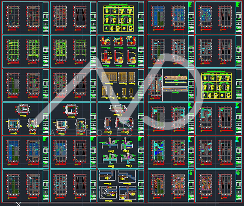 CAD Drawing - PEMBUATAN GAMBAR KERJA 2D AUTOCAD, IMB, RAB - 10