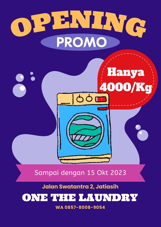 Banner Online - Jasa desain brosur, flyer untuk usaha ataupun promosi lainnya - 4