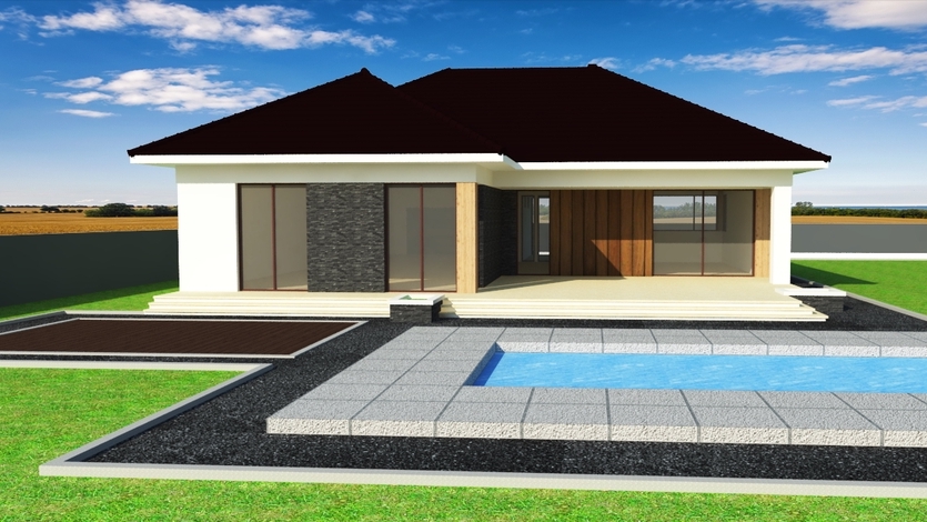 CAD Drawing - Konsep Denah Layout Rumah - 3