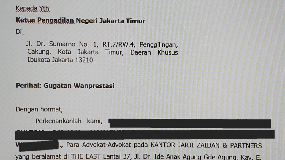 GUGATAN PERKARA PERDATA, LAPORAN PIDANA/POLISI, DAN TATA USAHA NEGARA