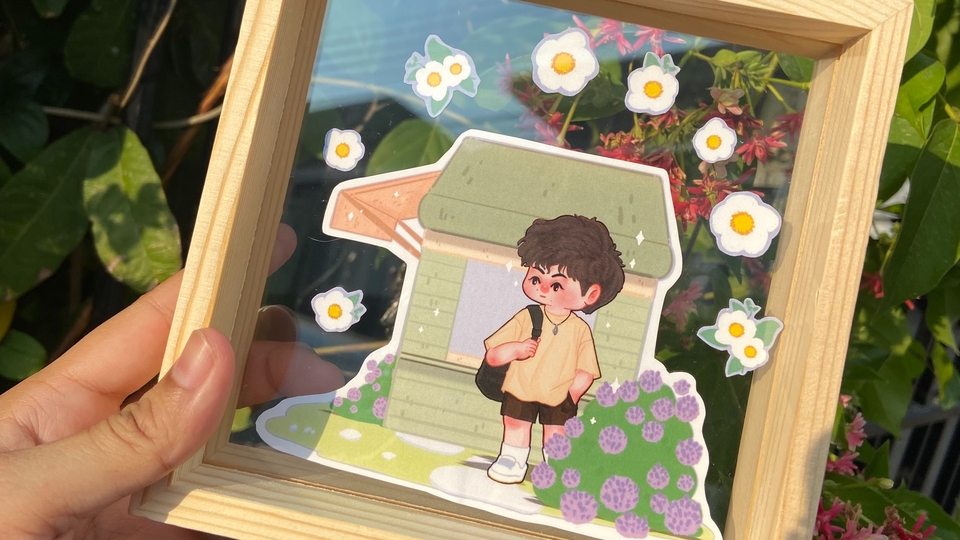 รับทำของขวัญวันเกิด ของขวัญแฮนด์เมด ภาพวาดสีน้ำ