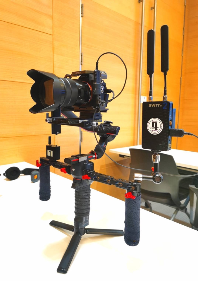 อุปกรณ์ถ่ายวีดีโอระดับมืออาชีพ พร้อมถ่ายทำภาพยนตร์ งานแต่ง งานอีเว้นท์