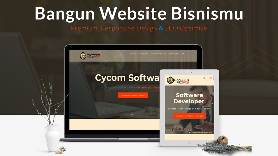 Web Development - Bangun Website Bisnis Premium Murah - 1