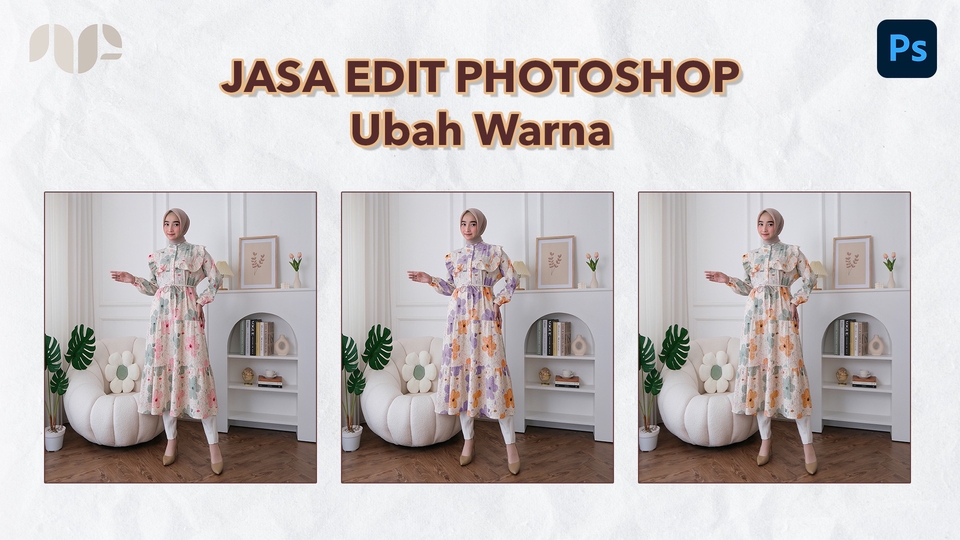 Edit Gambar & Photoshop - Edit Photoshop Ubah Warna / Touch Up Foto Instant  - 1