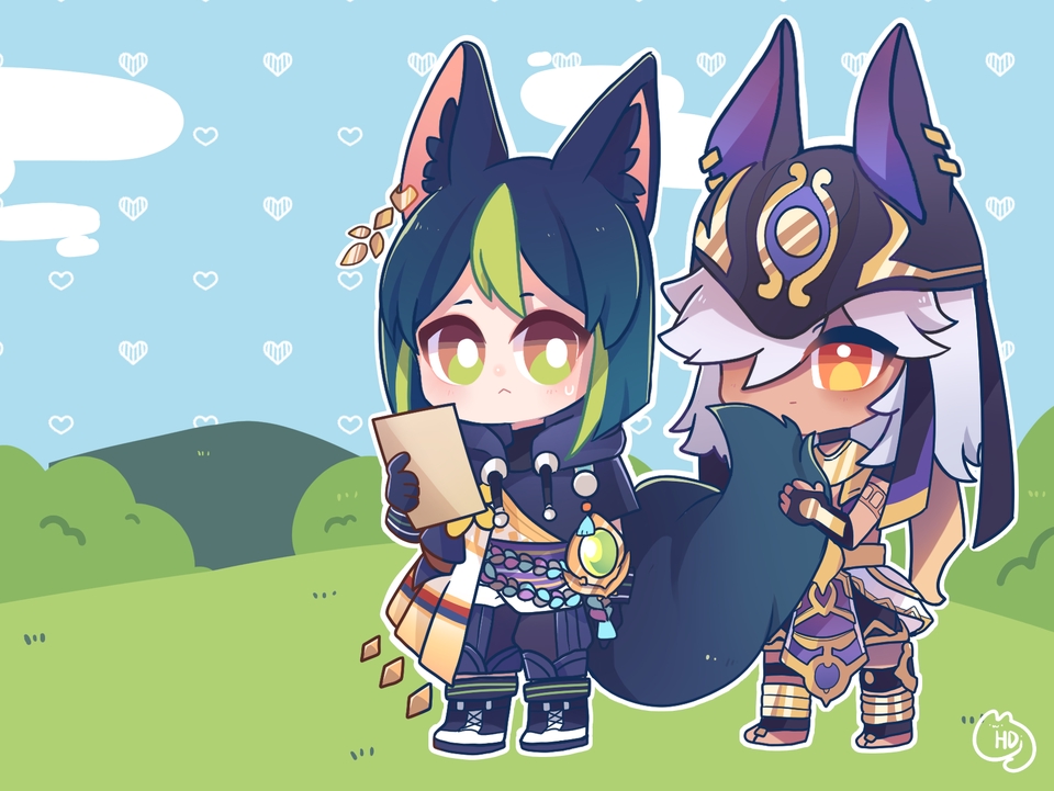 วาดภาพการ์ตูน - Chibi Commission วาดภาพจิบิ วาดภาพการ์ตูน - 12