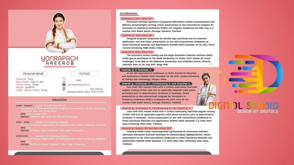 Portfolio & Resume - Company Profile, Portfolio Resume & CV  / Design - 23