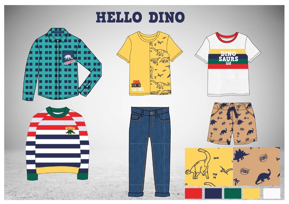 Desain Kaos & Motif - fashion design technical drawing 1 hari jadi - 3