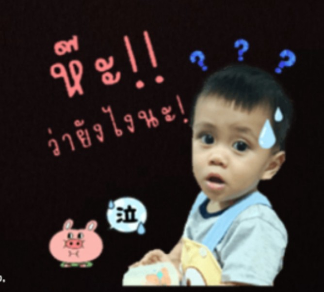 ออกแบบ LINE Sticker - สติ๊กเกอร์ Line รูปถ่ายตัวเอง ลูก คนรัก ฯลฯ - 5