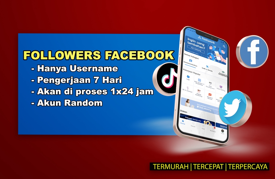 Tambah Followers - FOLLOWERS TIKTOK, FACEBOOK DAN TWITTER - 3