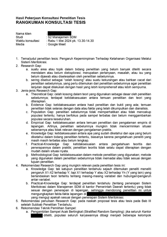 Jasa Lainnya - Konsultasi Penelitian & Skripsi/Tesis (Komunikasi, Manajemen, Politik, Sosiologi, ilmu sosial lain) - 8