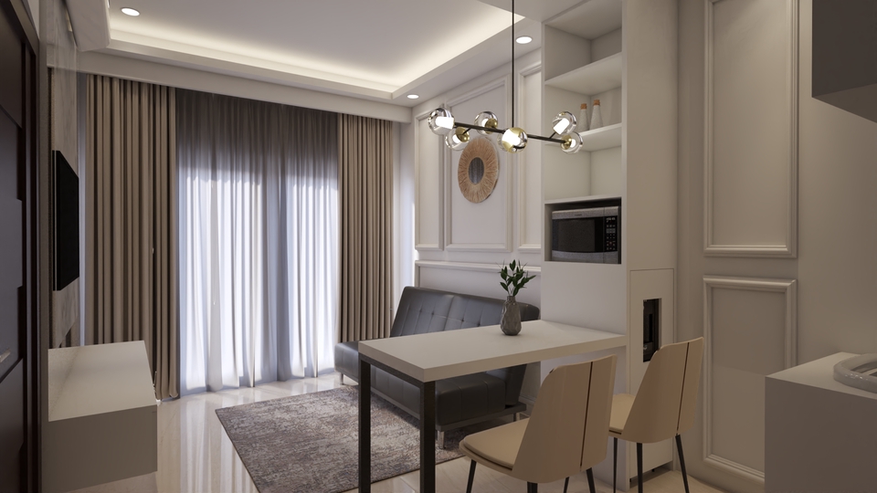 JASA INTERIOR DESIGN, FURNITURE PROSES CEPAT