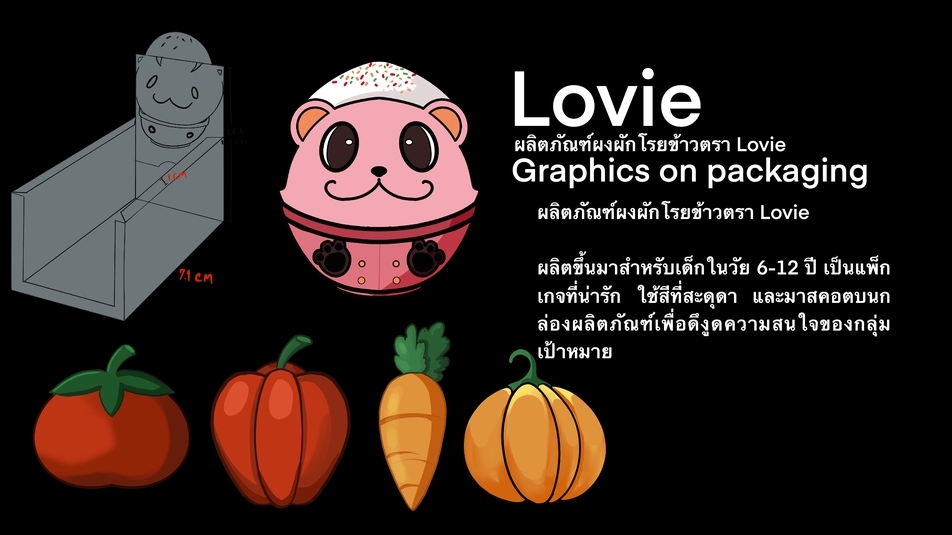 ออกแบบ Character & Mascot - ออกแบบคาแรคเตอร์น่ารัก - 10