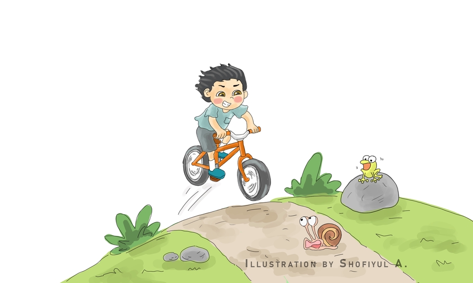Gambar dan Ilustrasi - Custom ilustrasi lucu untuk buku anak, novel dan cover - 4