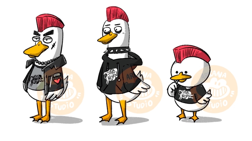Desain Karakter - Jasa Ilustrasi/Desain Maskot Untuk Usaha/Bisnis/UMKM - Premium Cepat Murah - 7