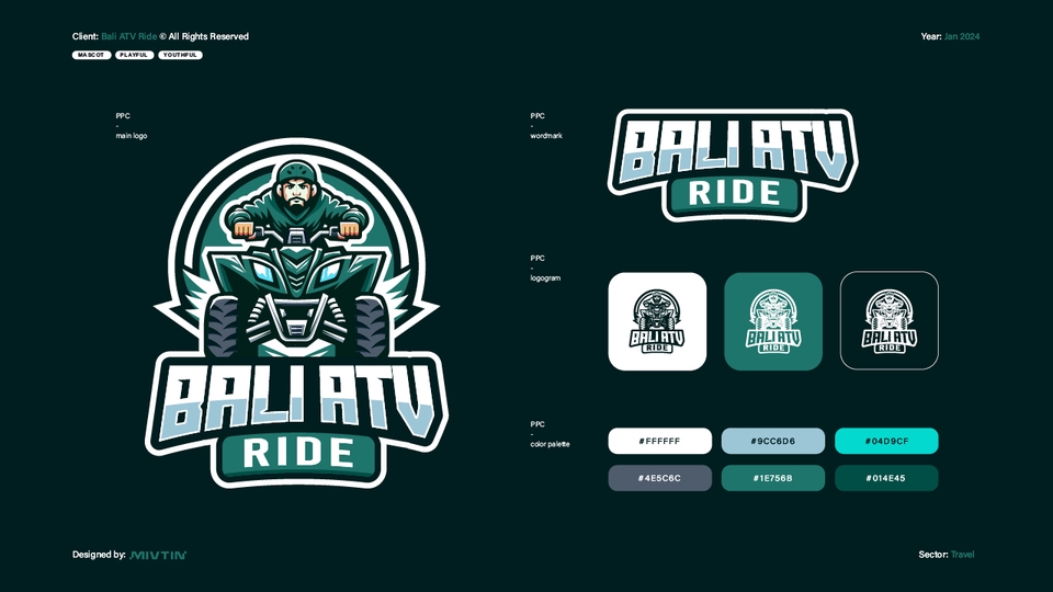 desain logo tempat wisata camping dan adventure di bali