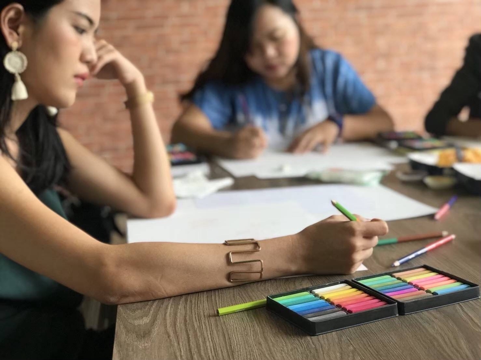 พัฒนาตนเอง - Art Activity for Self-Discovery and Tarot Healing เยียวยาภายในด้วยงานศิลปะและไพ่ทาโรต์ - 15