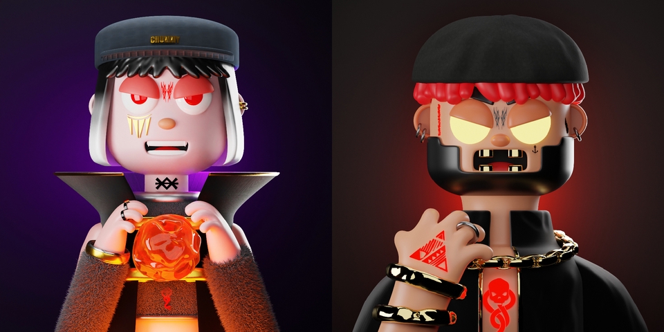 ทำโมเดล 3D - รับทำโมเดล ตัวละคร3D Character Design - 7