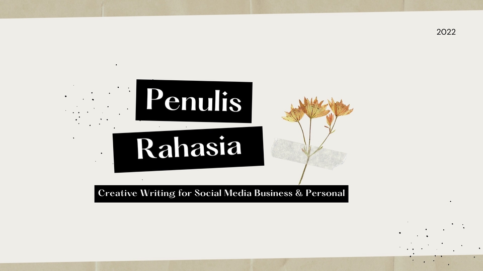 Jasa Copywriting untuk Landing Page dan Deskripsi Produk - Penulis Rahasia: Creative Writing for Social Media Business & Personal
