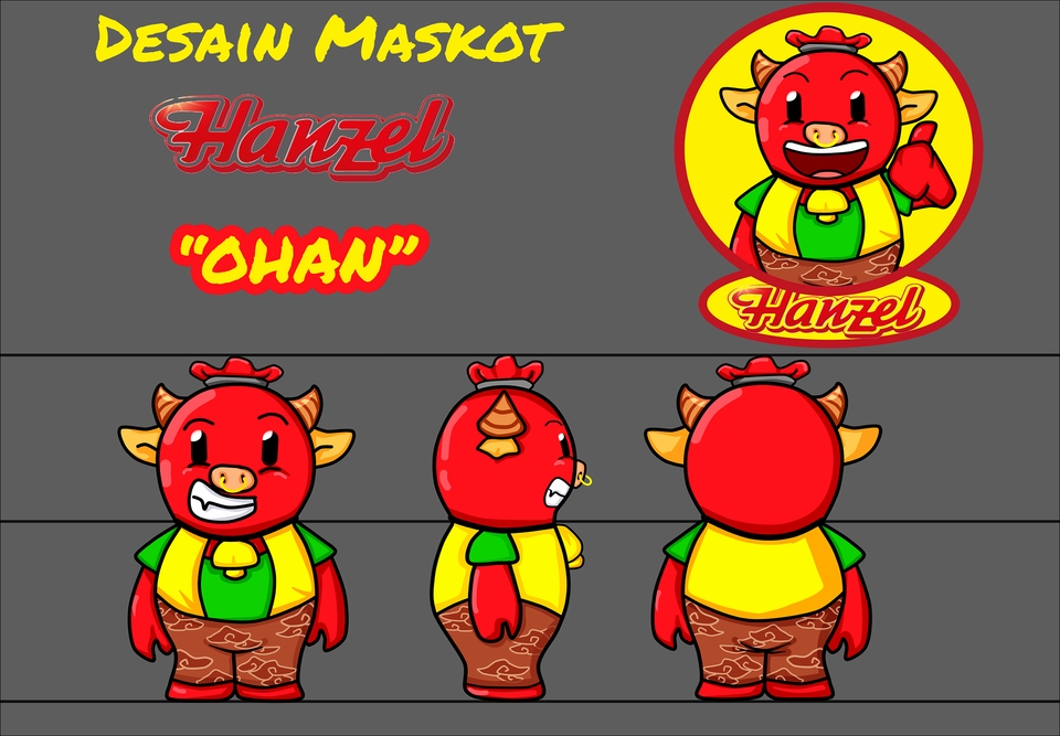 Desain Karakter - DESAIN MASKOT PERUSAHAAN & ORIGINAL KARAKTER - 14