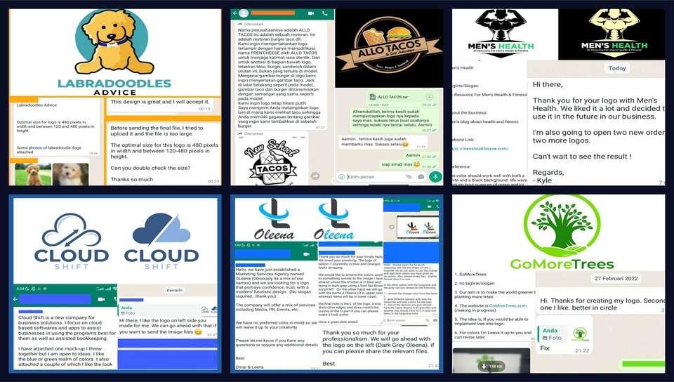 Logo - Design Logo Professional : Siap bantu sesuai permintaan (100% terjamin dan original) - 4